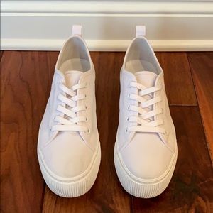 abound white platform sneakers